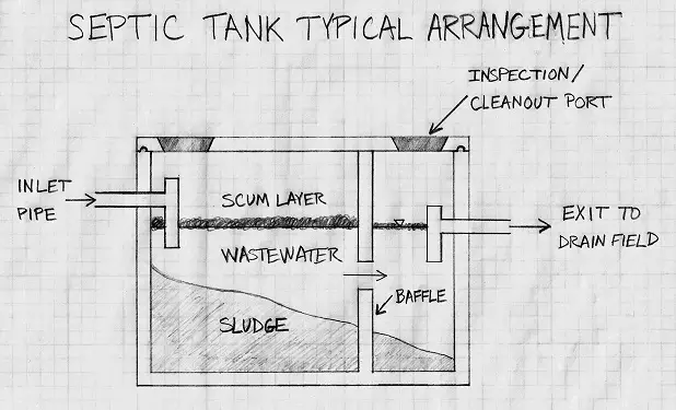 clean out septic tank